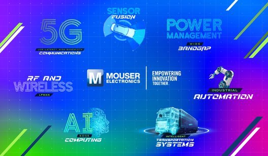 MOUSER ELECTRONICS’ EMPOWERING INNOVATION TOGETHER OFFERS EXTENSIVE LOOK AT EMERGING TECHNOLOGIES